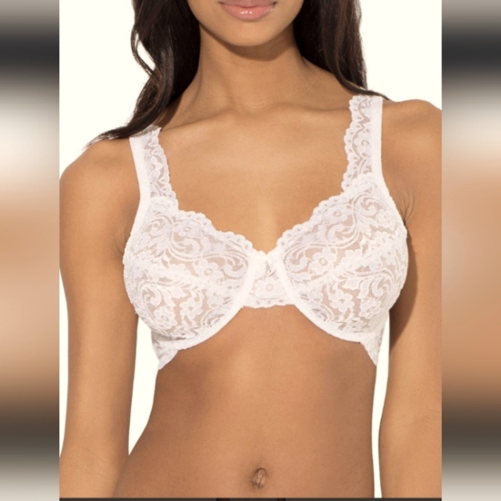 Smart & Sexy Women's Signature Lace Unlined Underwire Bra Size 38DD